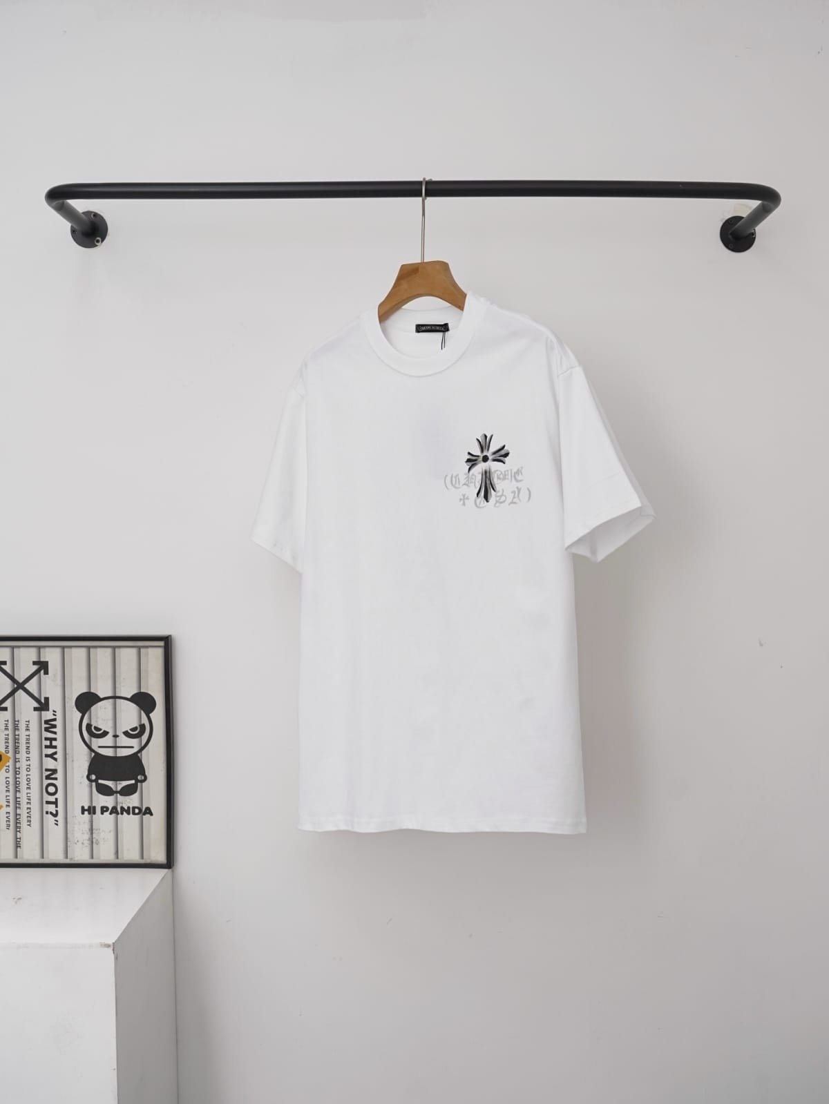 Chrome Hearts White Cross Tee