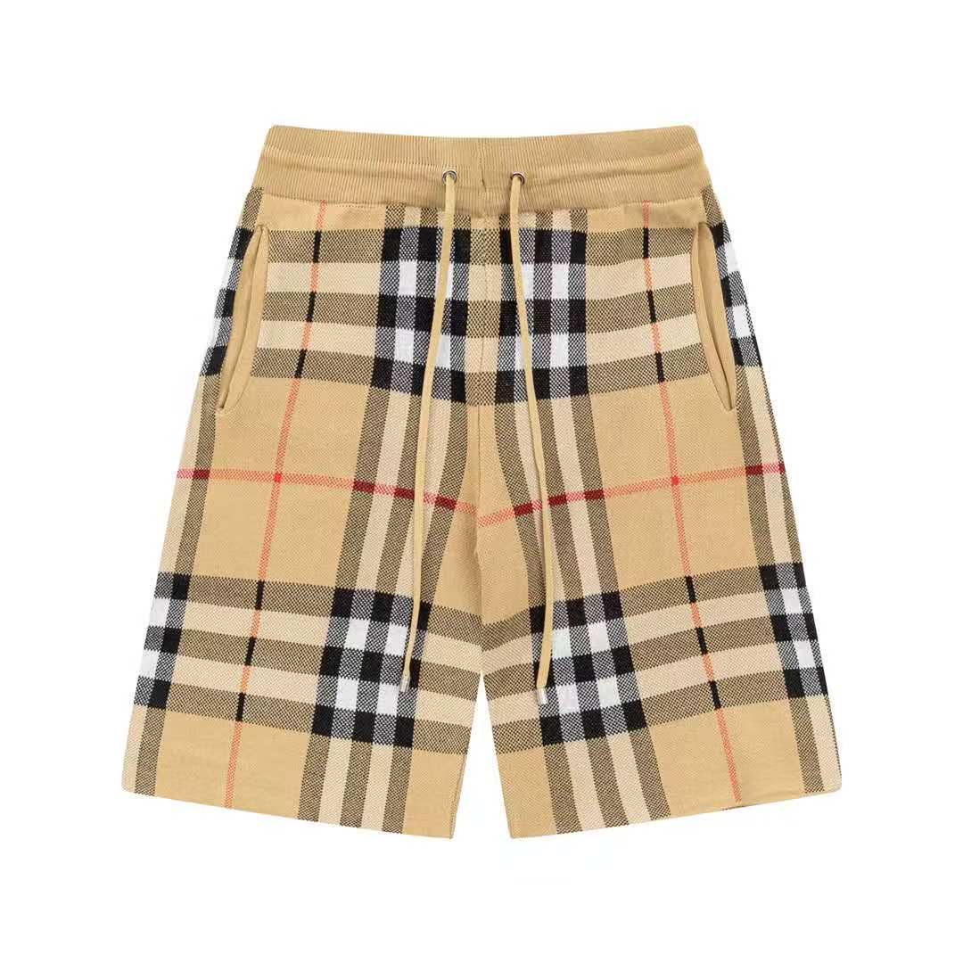 Burberry Check Knit Shorts