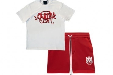 Saintak + Amiri Red Set