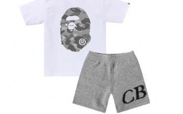 Bape Camo + CB Shorts Set